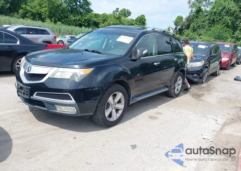 2011 Acura Mdx Technology Package from USA, damaged, VIN 2HNYD2H44BH504408